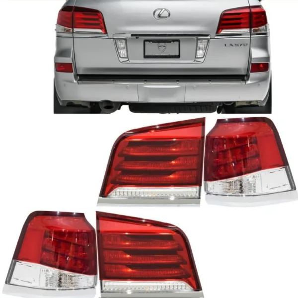 ‏اسطبات جيب لكزس 2015 طقم 4 قطع - LX600
