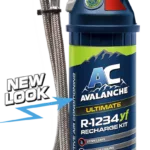 غاز فريون R-1234YF ساعة قياس بالجوال