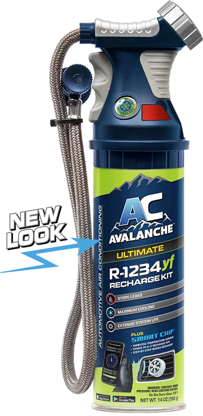 غاز فريون R-1234YF ساعة قياس بالجوال